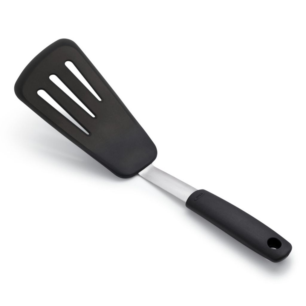 Spatule flexible ajourée en silicone 35cm - Visuel 1